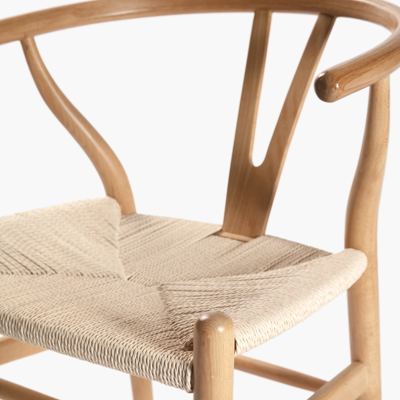 SILLA MADERA WISHBONE FORM - 7