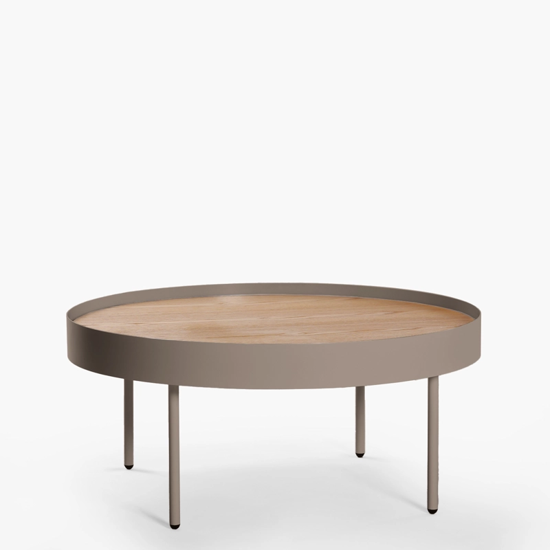 MESA DE CENTRO TEO TAUPE FORM - 1