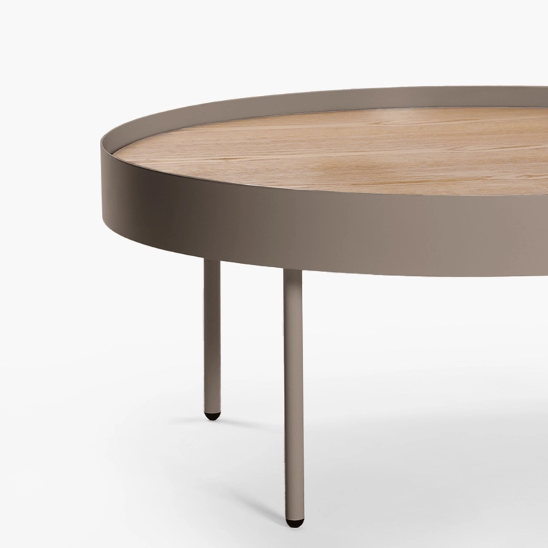MESA DE CENTRO TEO TAUPE FORM - 4