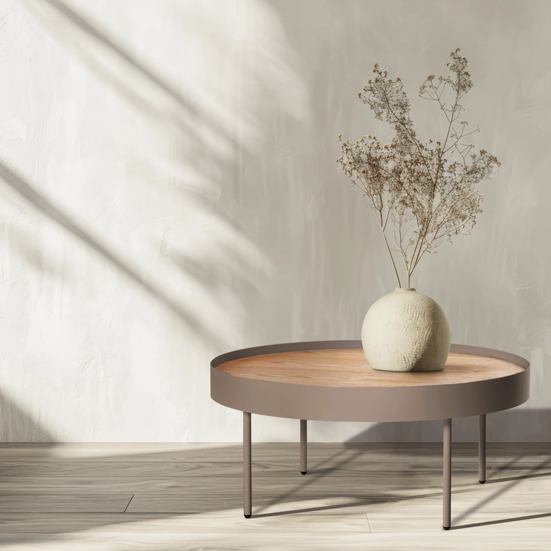 MESA DE CENTRO TEO TAUPE FORM - 6