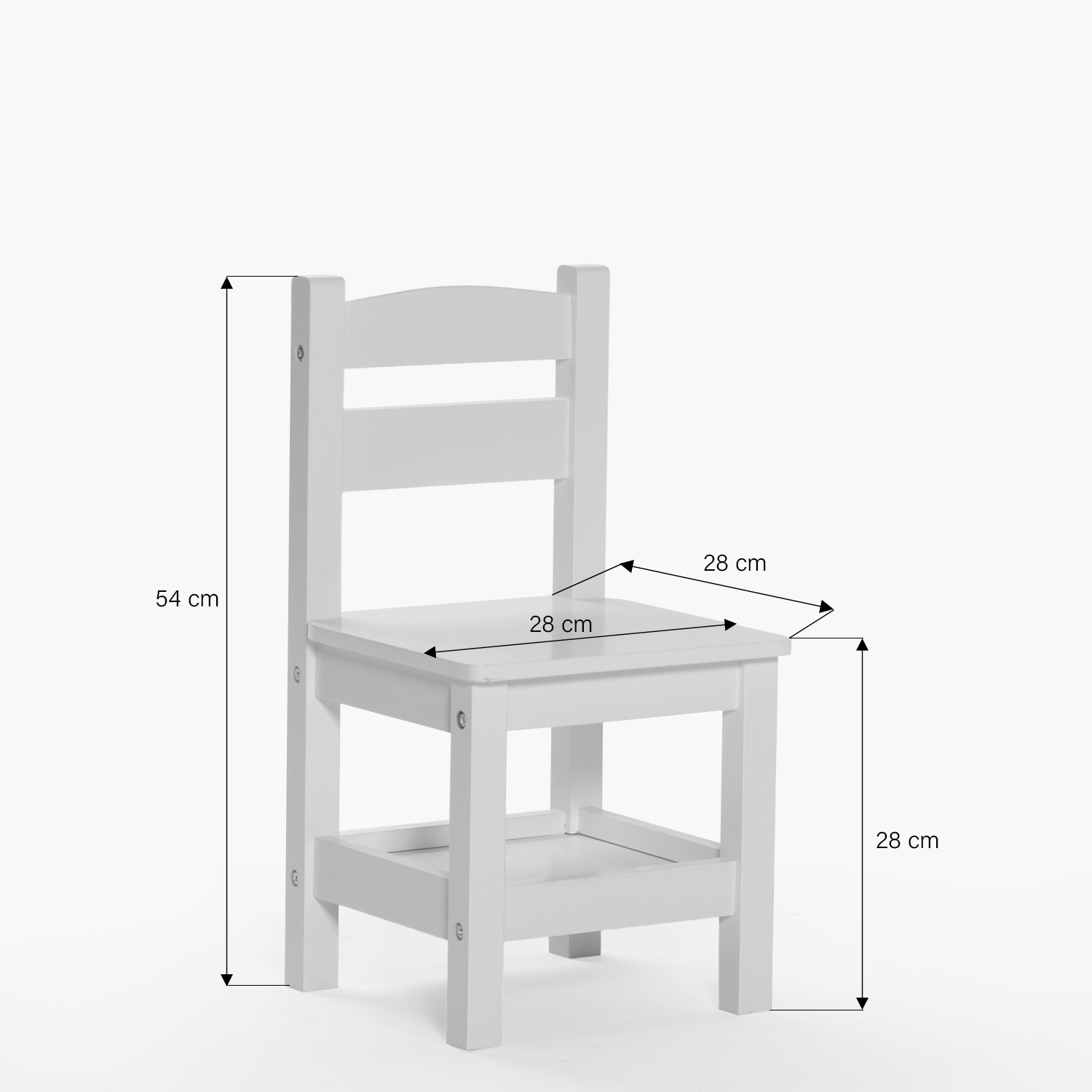 SILLAS FORM DESIGN OLIVIA BLANCO PACK INFANTIL X2 - 6