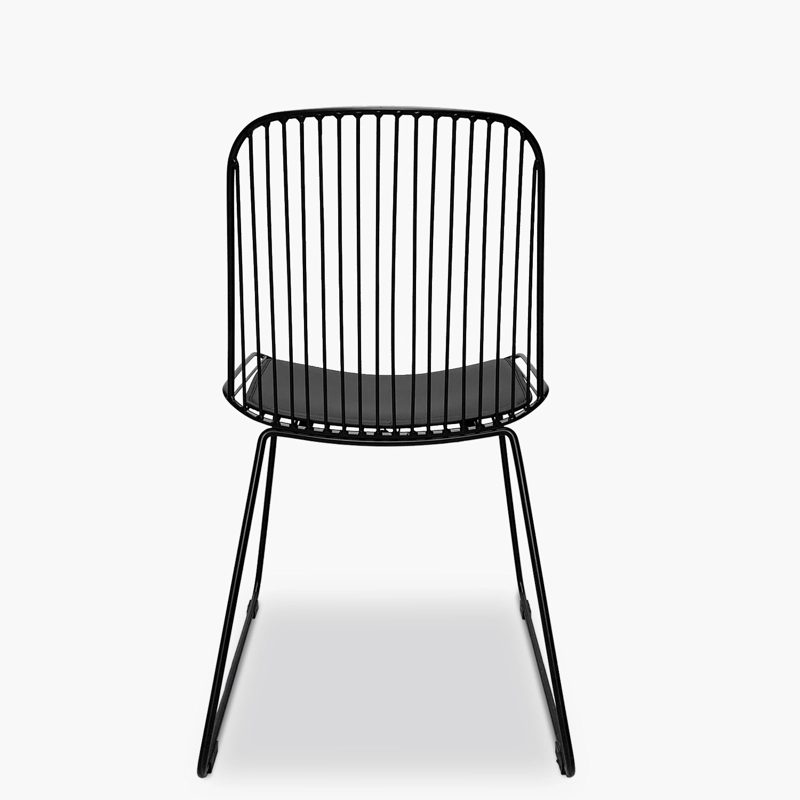 SILLA FORM DESIGN ISABELLA METALICA NEGRO - 4