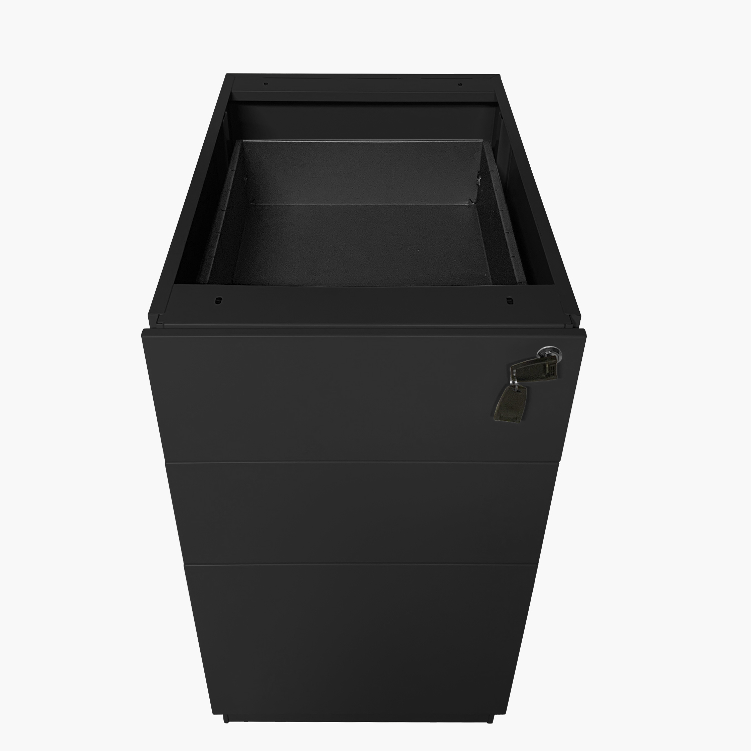 CAJONERA METALICA PEDESTAL NEGRO FORM - 4