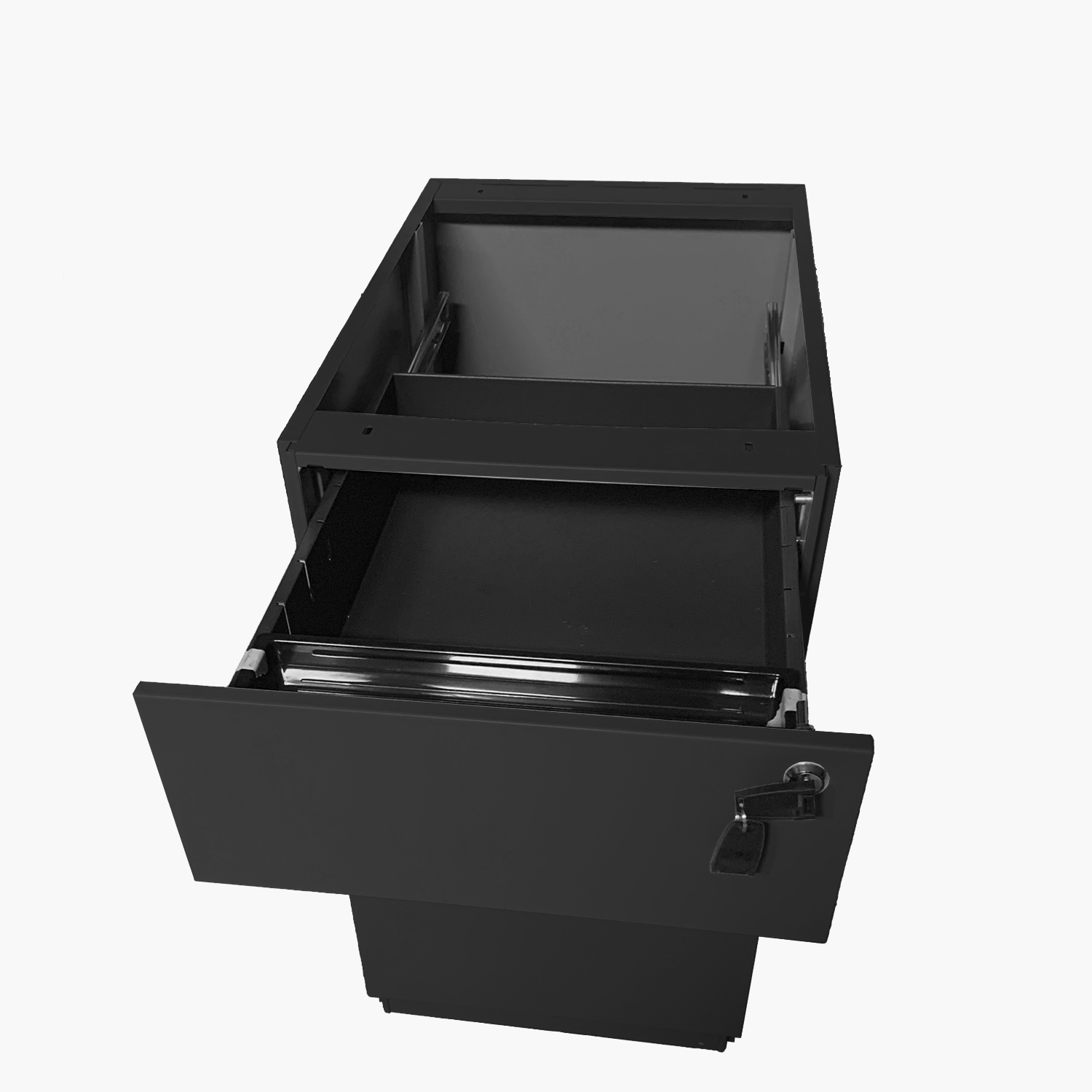 CAJONERA METALICA PEDESTAL NEGRO FORM - 6