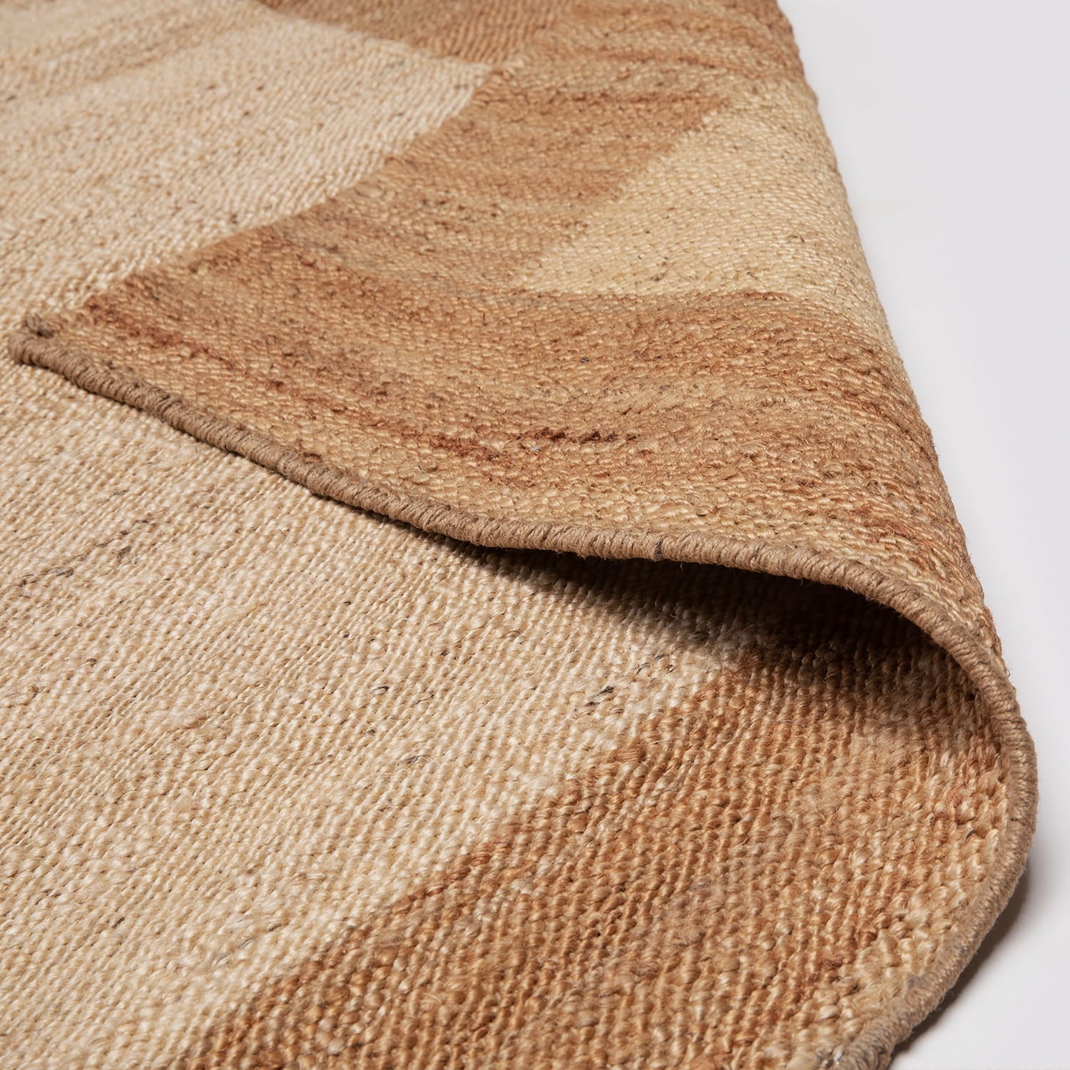 ALFOMBRA YUTE NUBIA 170X240 CRUDO FORM - 1