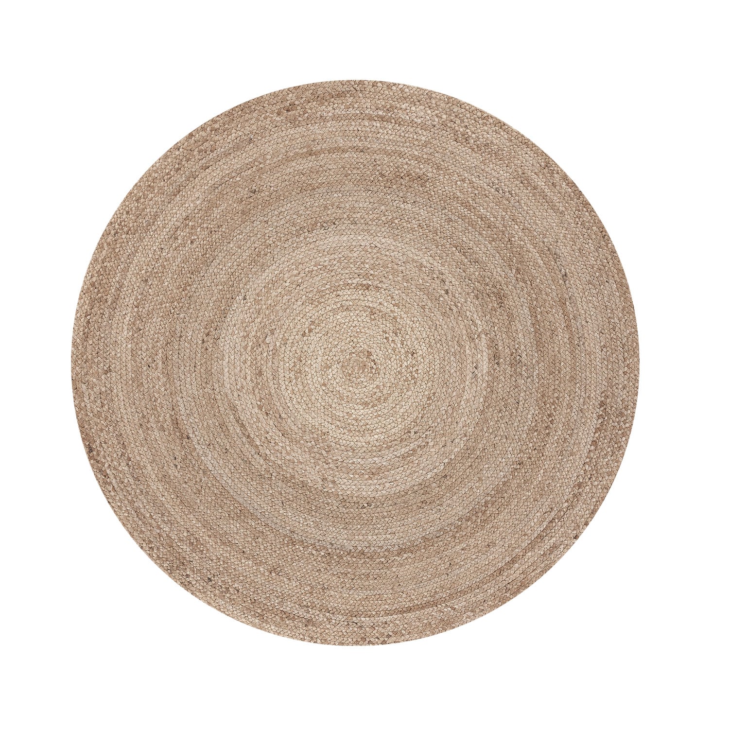 ALFOMBRA FORM DESIGN REDONDA YUTE GOBI NATURAL CRUDO 150 X 150 CM - 1