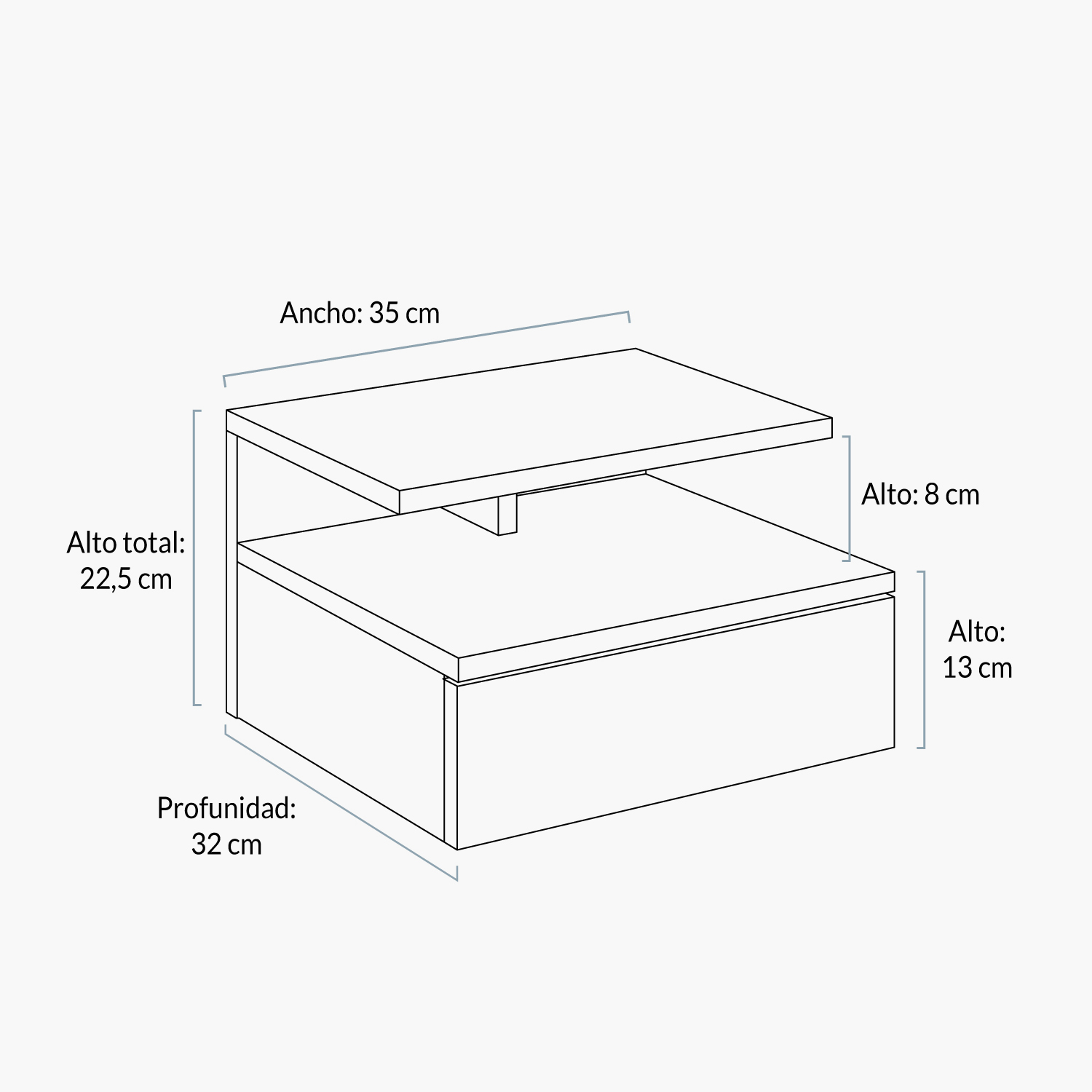 VELADOR FORM DESIGN MADERA BLANCO NORDICO ASHLAN - 5