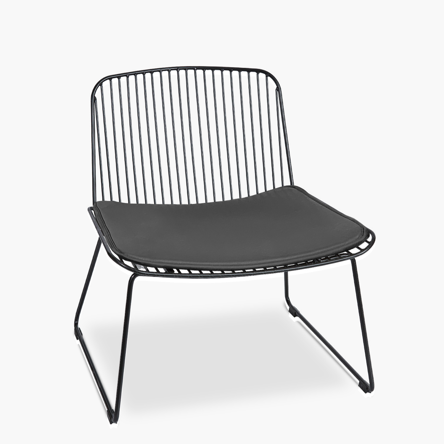 SILLA FORM DESIGN ISABELLA METALICA NEGRO W - 1