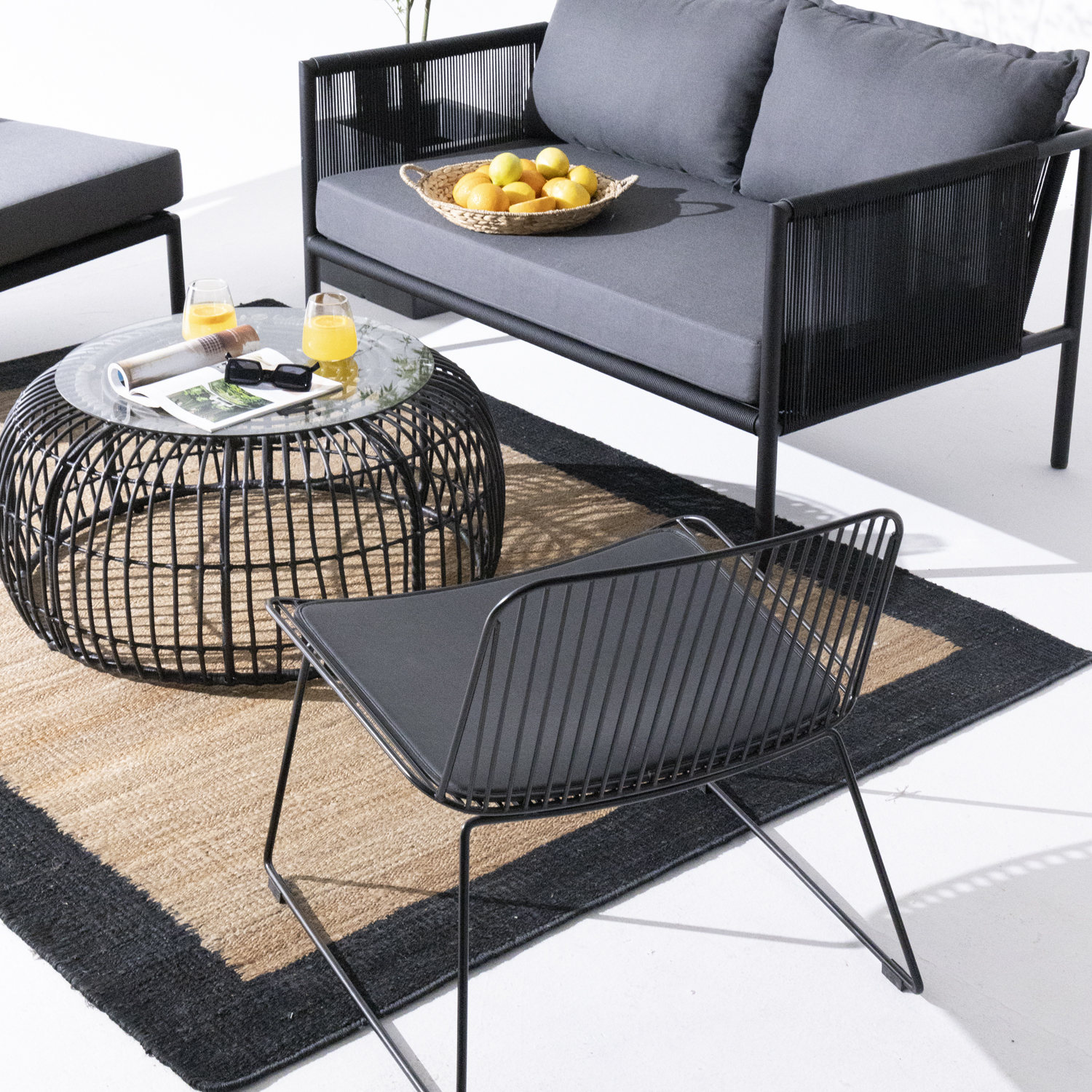 SILLA FORM DESIGN ISABELLA METALICA NEGRO W - 2