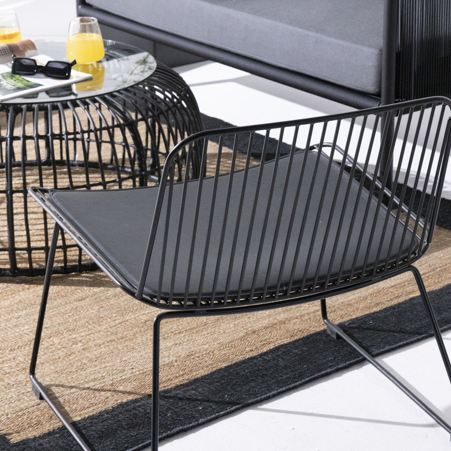 SILLA FORM DESIGN ISABELLA METALICA NEGRO W - 8