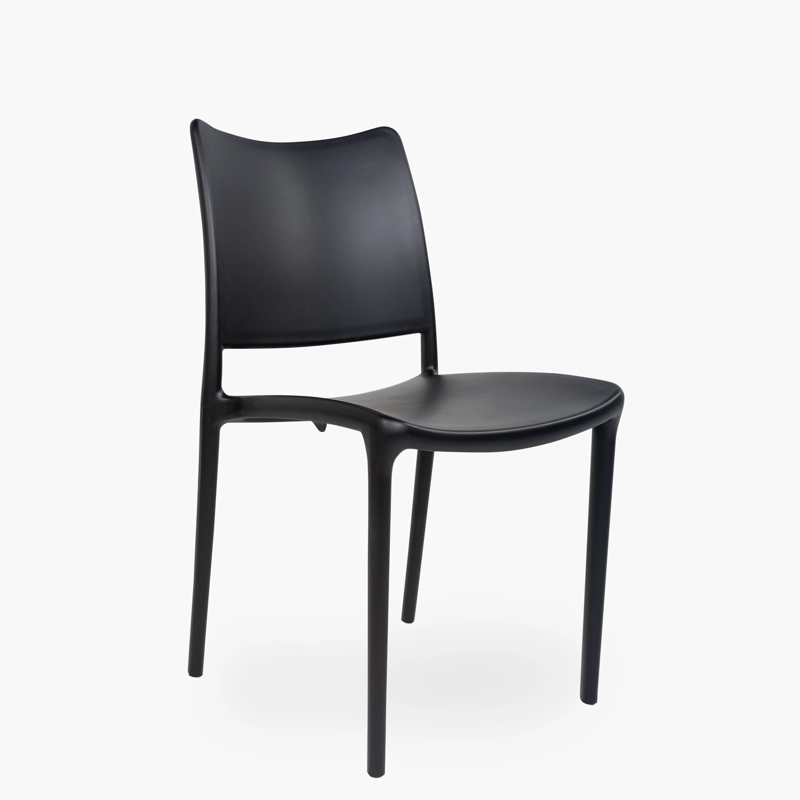 SILLA FORM DESIGN 1 CUERPO NEGRO TERRAZA TODI - 2
