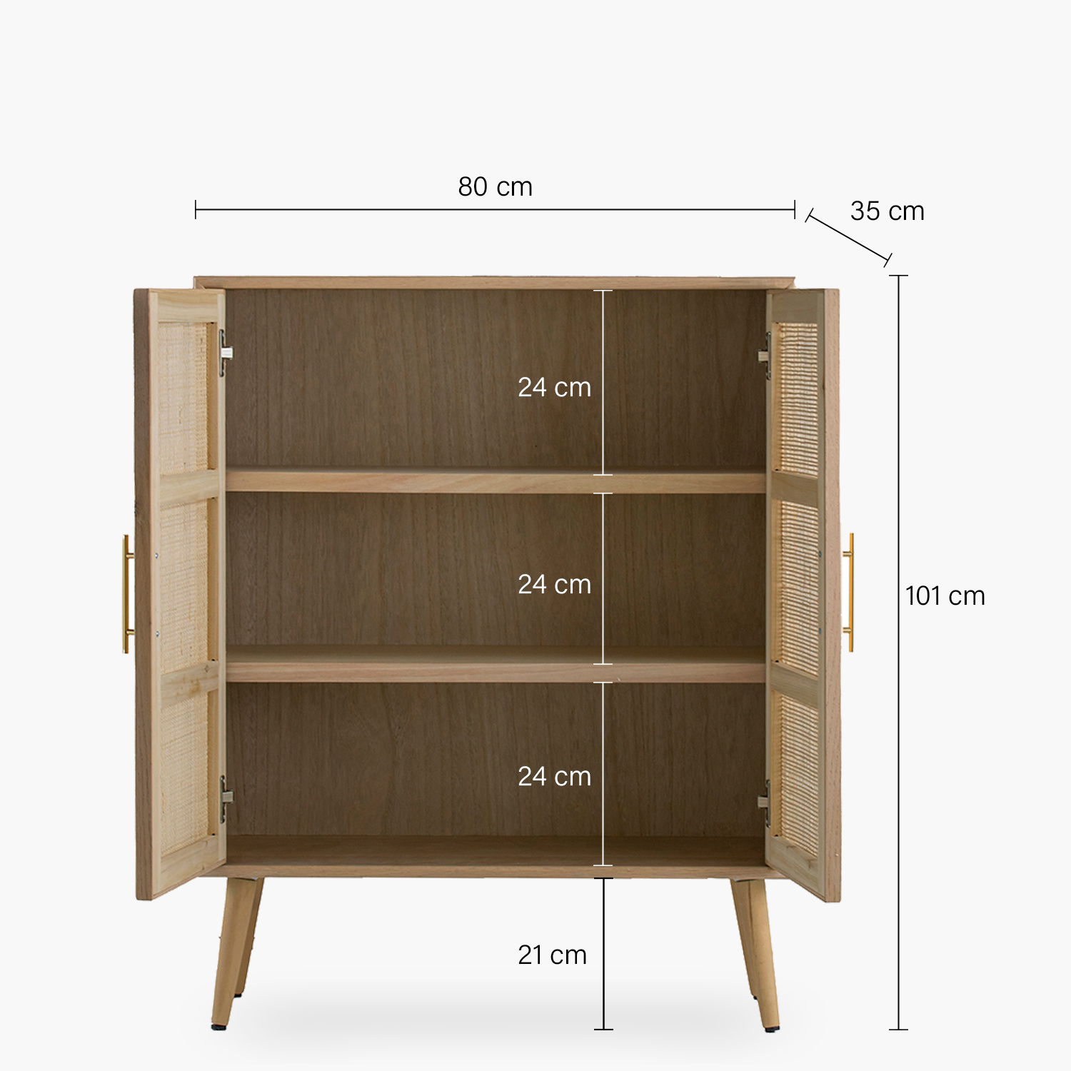 ARRIMO FORM DESIGN MADERA BEIGE ALTO JUNE NATURAL - 9