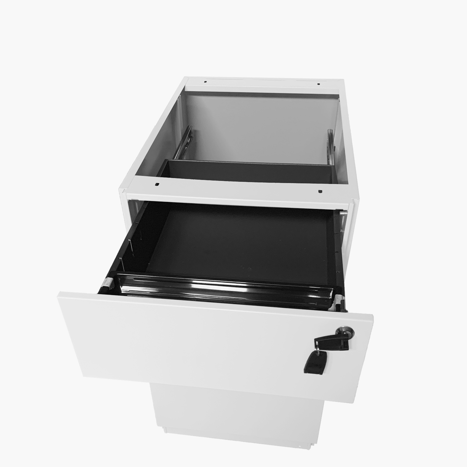 CAJONERA FORM OFFICE METAL BLANCO METÁLICA PEDESTAL - 6