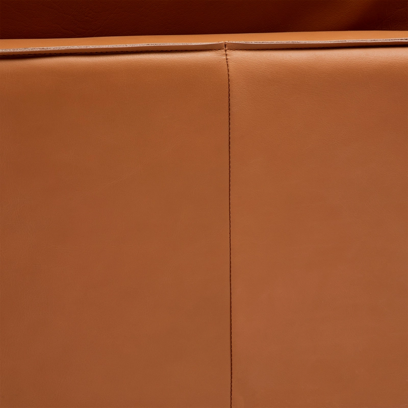 SOFA FORM DESIGN SINATRA 3 CUERPOS CUERO CAFÉ - 7