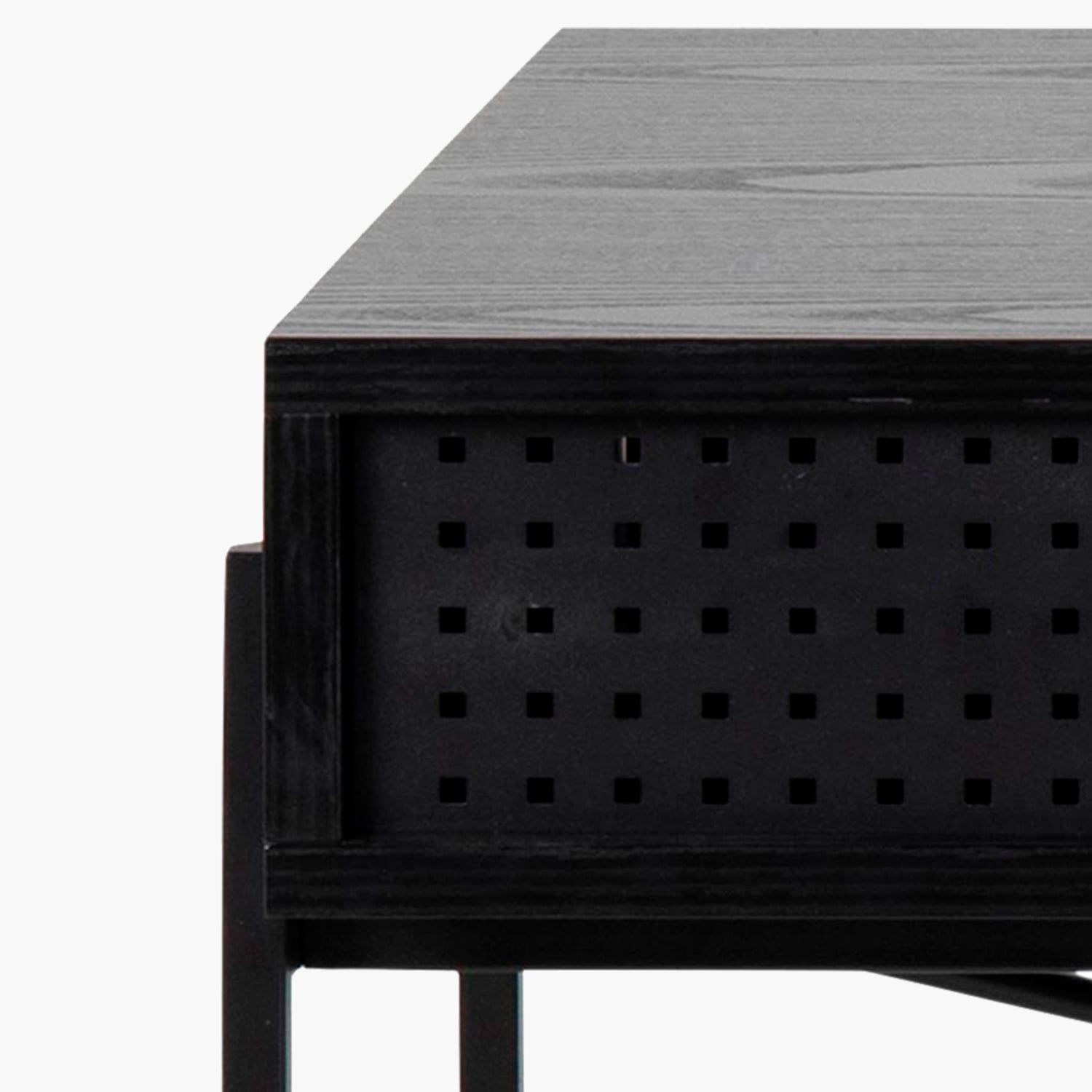 ESCRITORIO FORM DESIGN ANGUS NEGRO METAL - 6