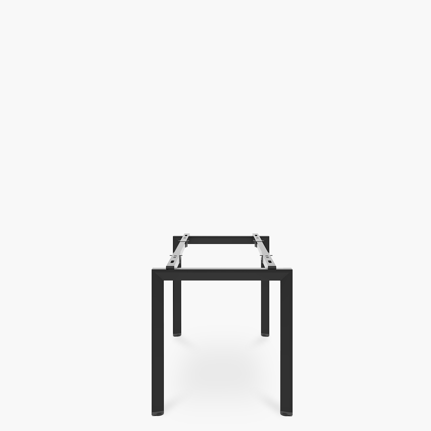 BASE ESCRITORIO FORM OFFICE NEO EXTENSIBLE 140 200 X 70 NEGRO ACERO - 3