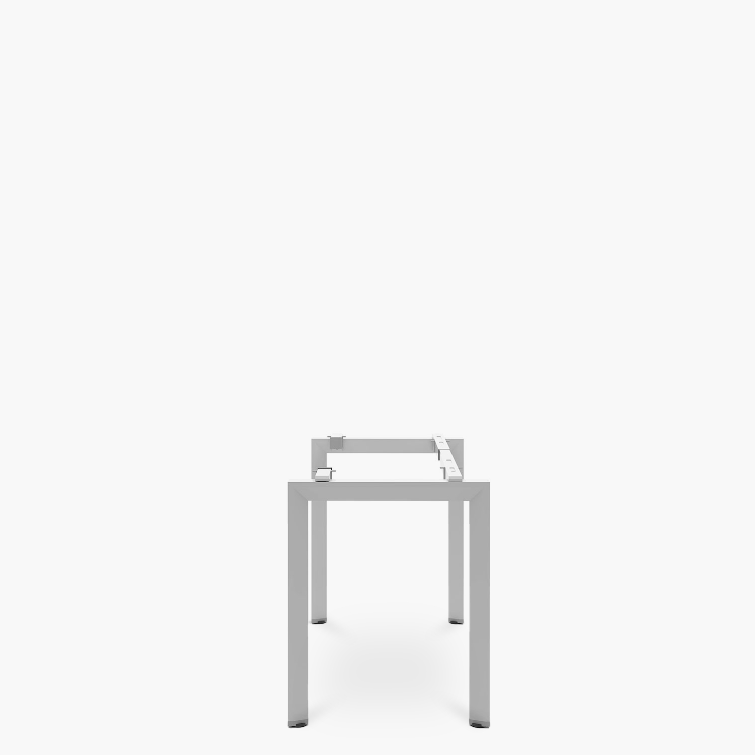 BASE ESCRITORIO FORM OFFICE NEO EXTENSIBLE 120 180 X 60 BLANCO ACERO - 3