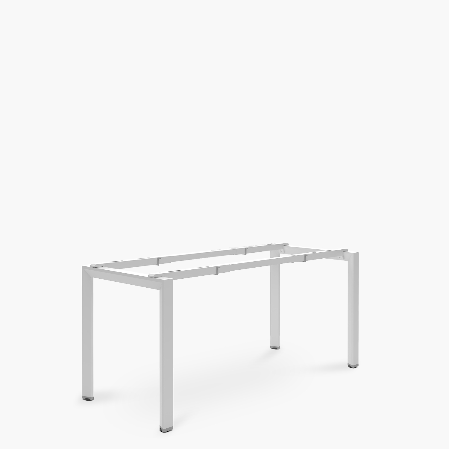 BASE ESCRITORIO FORM OFFICE NEO EXTENSIBLE 140 200 X 70 BLANCO ACERO - 2