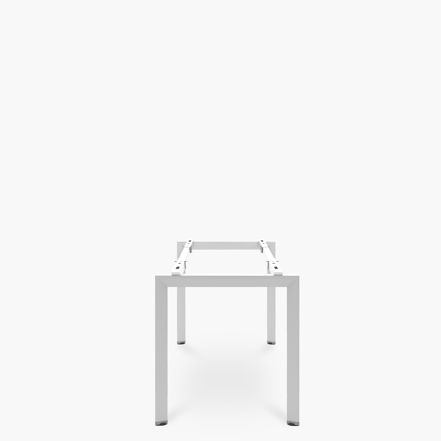 BASE ESCRITORIO FORM OFFICE NEO EXTENSIBLE 140 200 X 70 BLANCO ACERO - 3