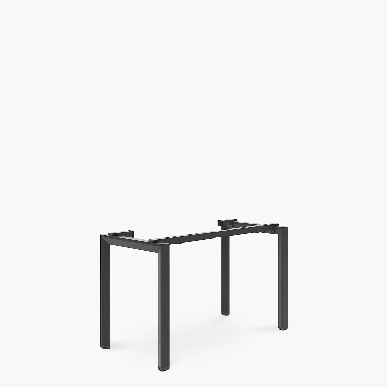 BASE ESCRITORIO FORM OFFICE NEO EXTENSIBLE 120 180 X 60 NEGRO ACERO - 2