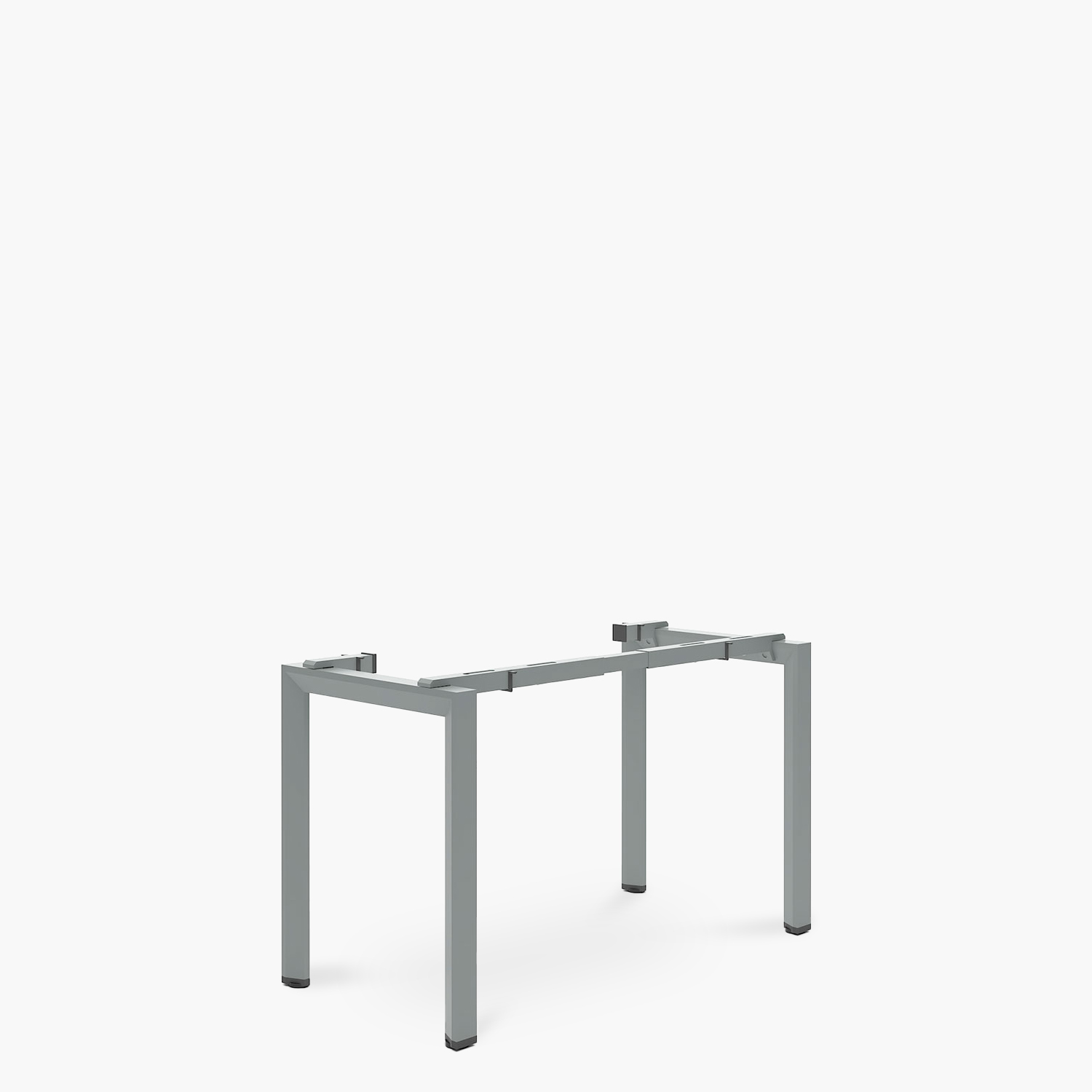 BASE ESCRITORIO FORM OFFICE NEO EXTENSIBLE 120 180 X 60 GRIS CLARO ACERO - 2