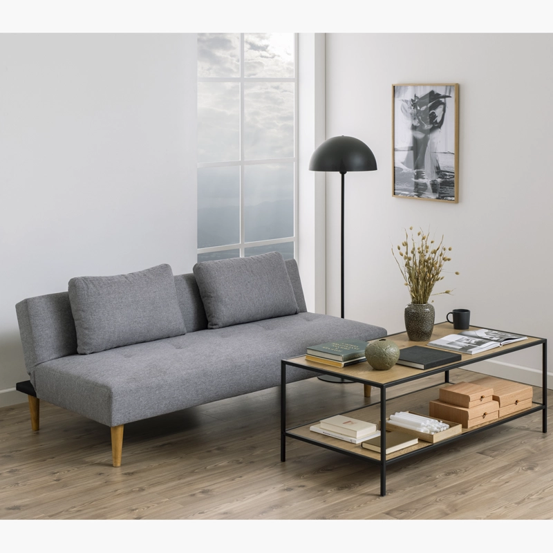 SOFA CAMA LUCAS GRIS FORM - 2