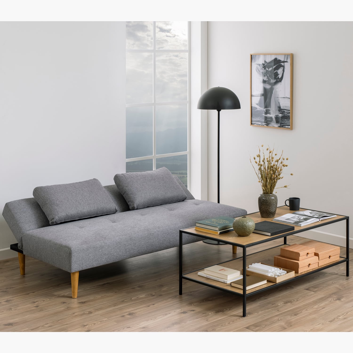 SOFA CAMA LUCAS GRIS FORM - 8