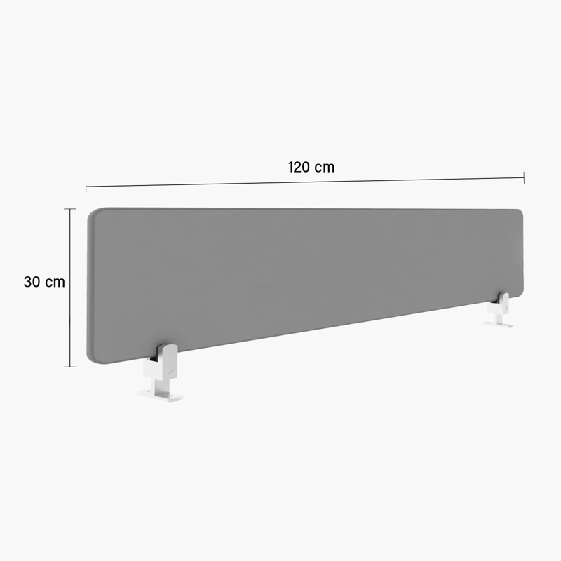 SEPARADOR ALUMINIO PARA ESCRITORIO NEO DE 140 - 3