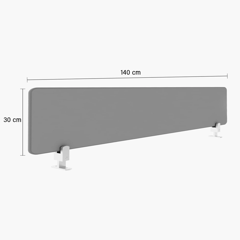 SEPARADOR ALUMINIO PARA ESCRITORIO NEO DE 160 - 3