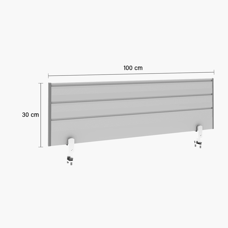 SEPARADOR ALUMINIO PARA ESCRITORIO NEO DE 120 - 3