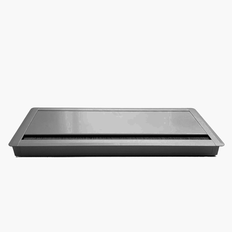 PASACABLES RECTANGULAR GRIS CLARO FORM - 1