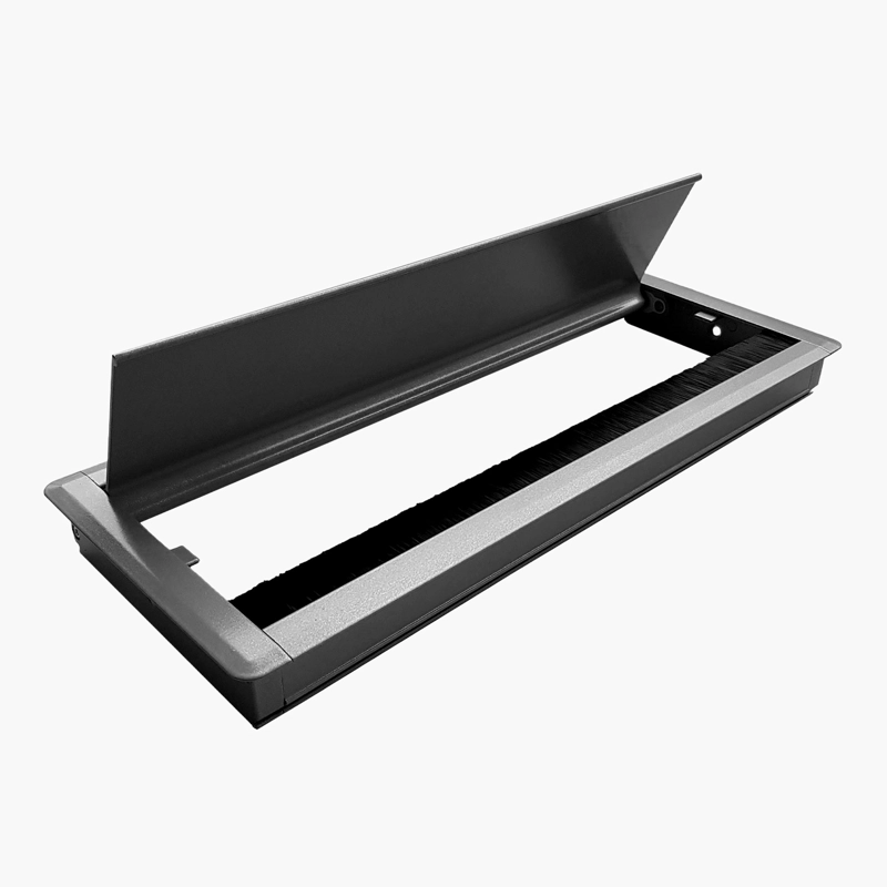 PASACABLES RECTANGULAR GRIS CLARO FORM - 2