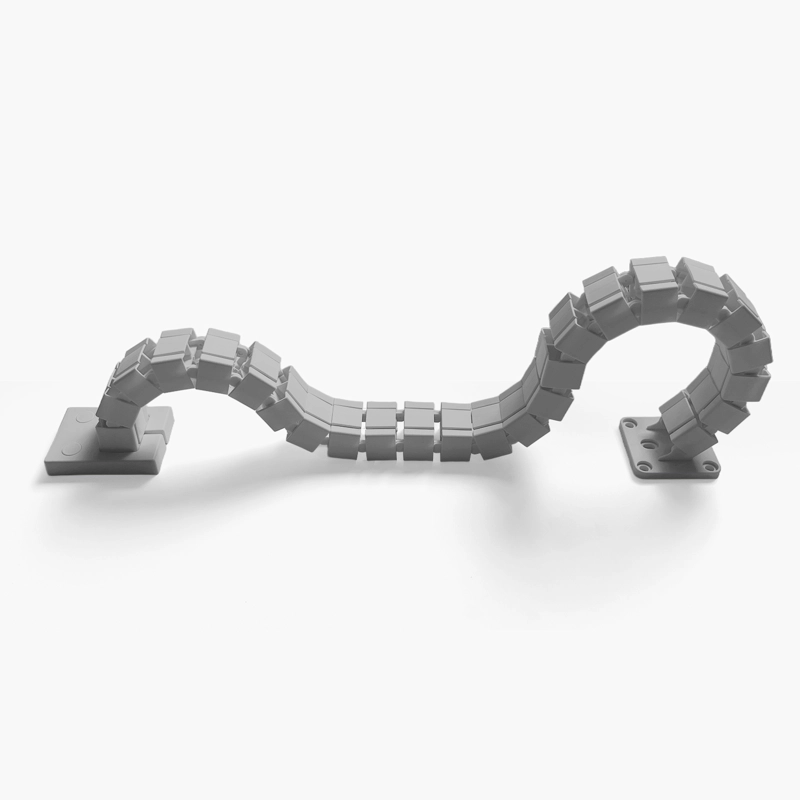 PASACABLES VERTEBRA 130 GRIS CLARO FORM - 2