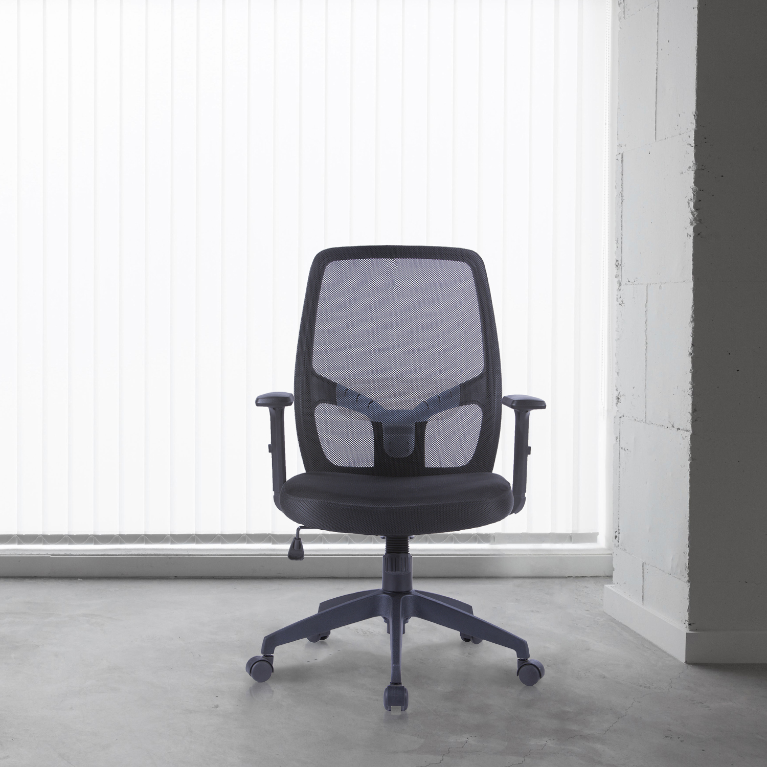 SILLA OFICINA FORM OFFICE NEGRO TASK - 6