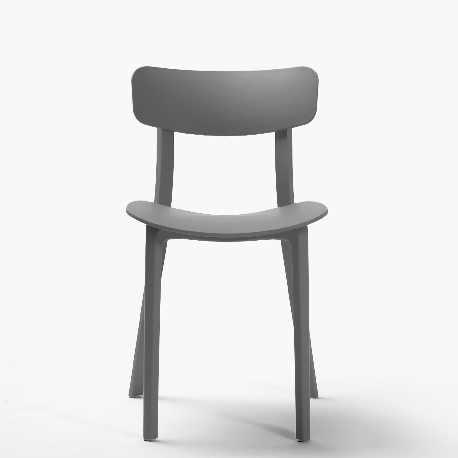SILLA COMEDOR FORM DESIGN PHIL 1 CUERPO GRIS - 5