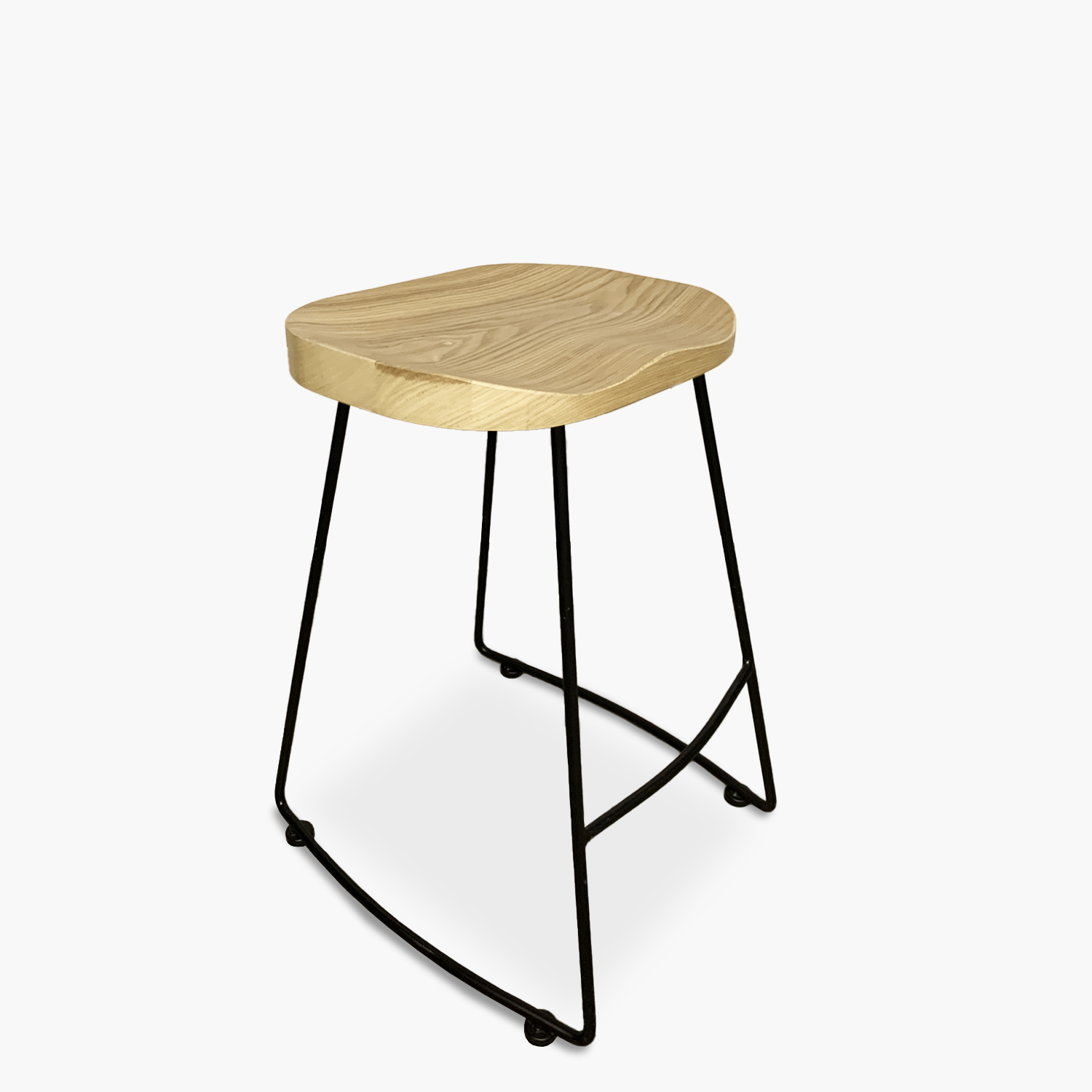 TABURETE MEDIO 66 MADERA CITY NATURAL FORM - 3