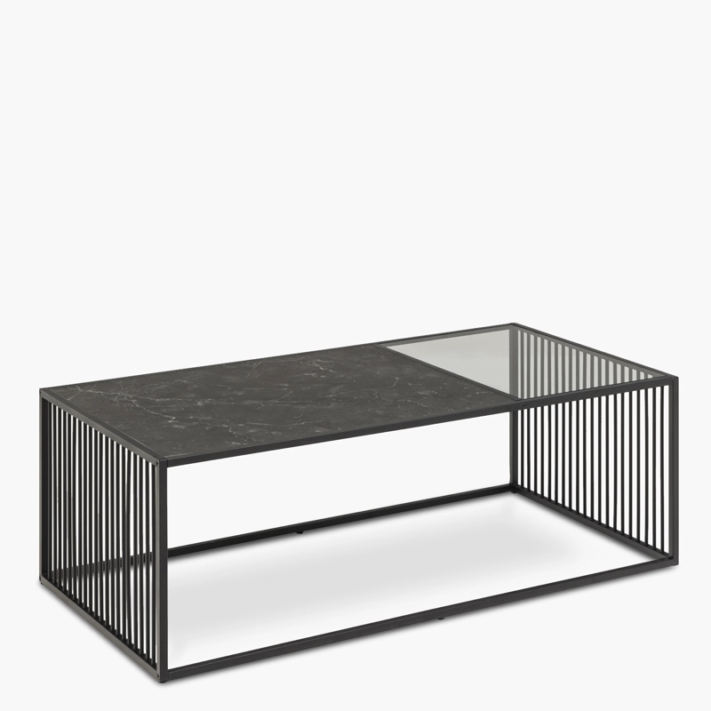 MESA DE CENTRO FORM DESIGN RECTANGULAR LIVERPOOL METAL - 3