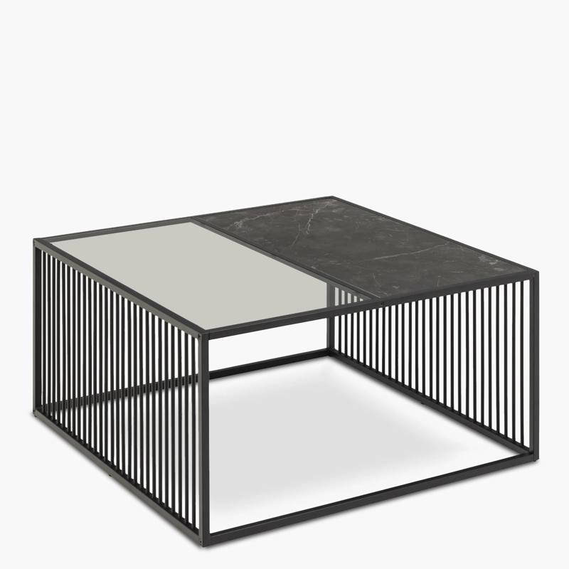 MESA DE CENTRO FORM DESIGN CUADRADA LIVERPOOL METAL - 3