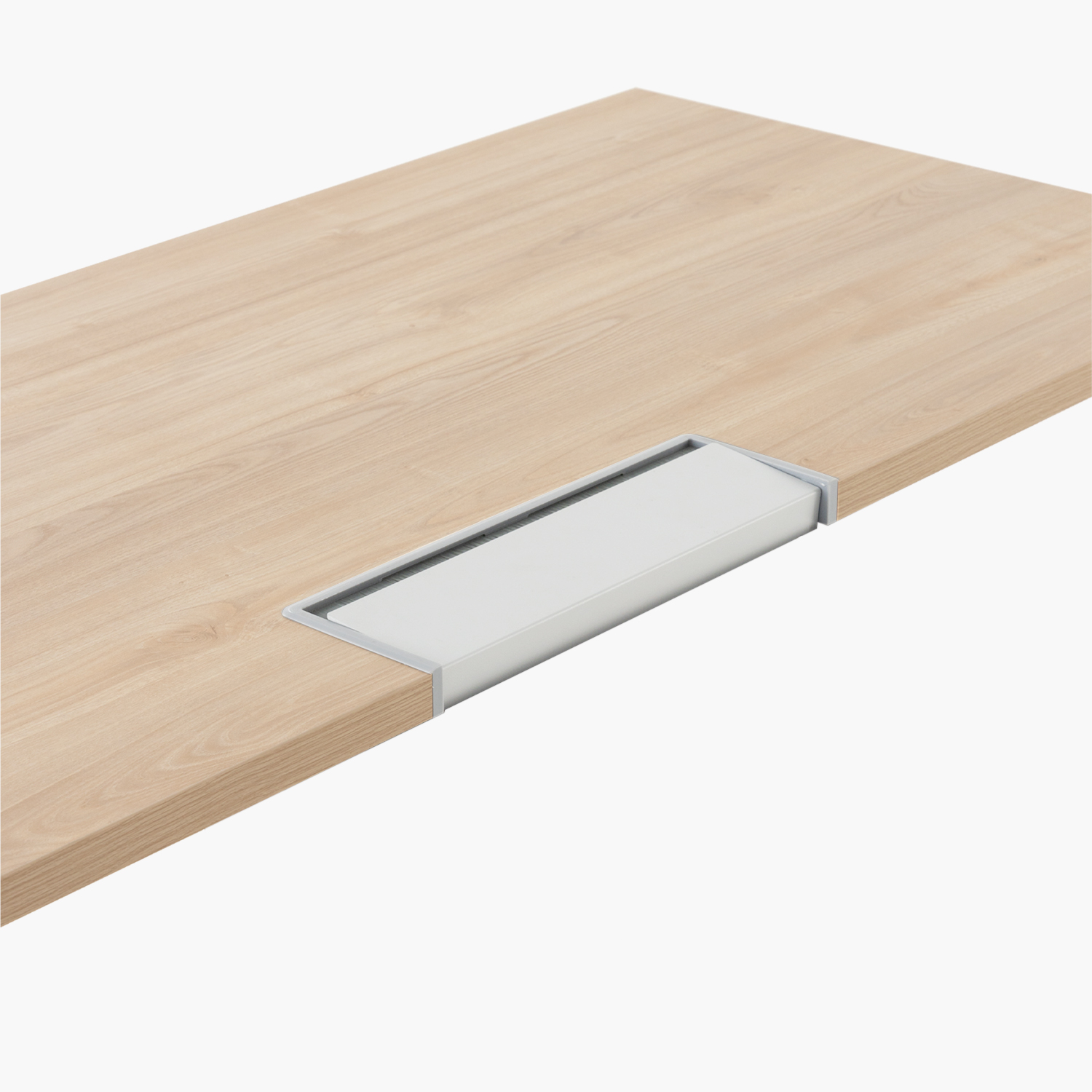 ESCRITORIO FORM OFFICE SPACE 120X60 NATURA/BLANCO METAL - 5