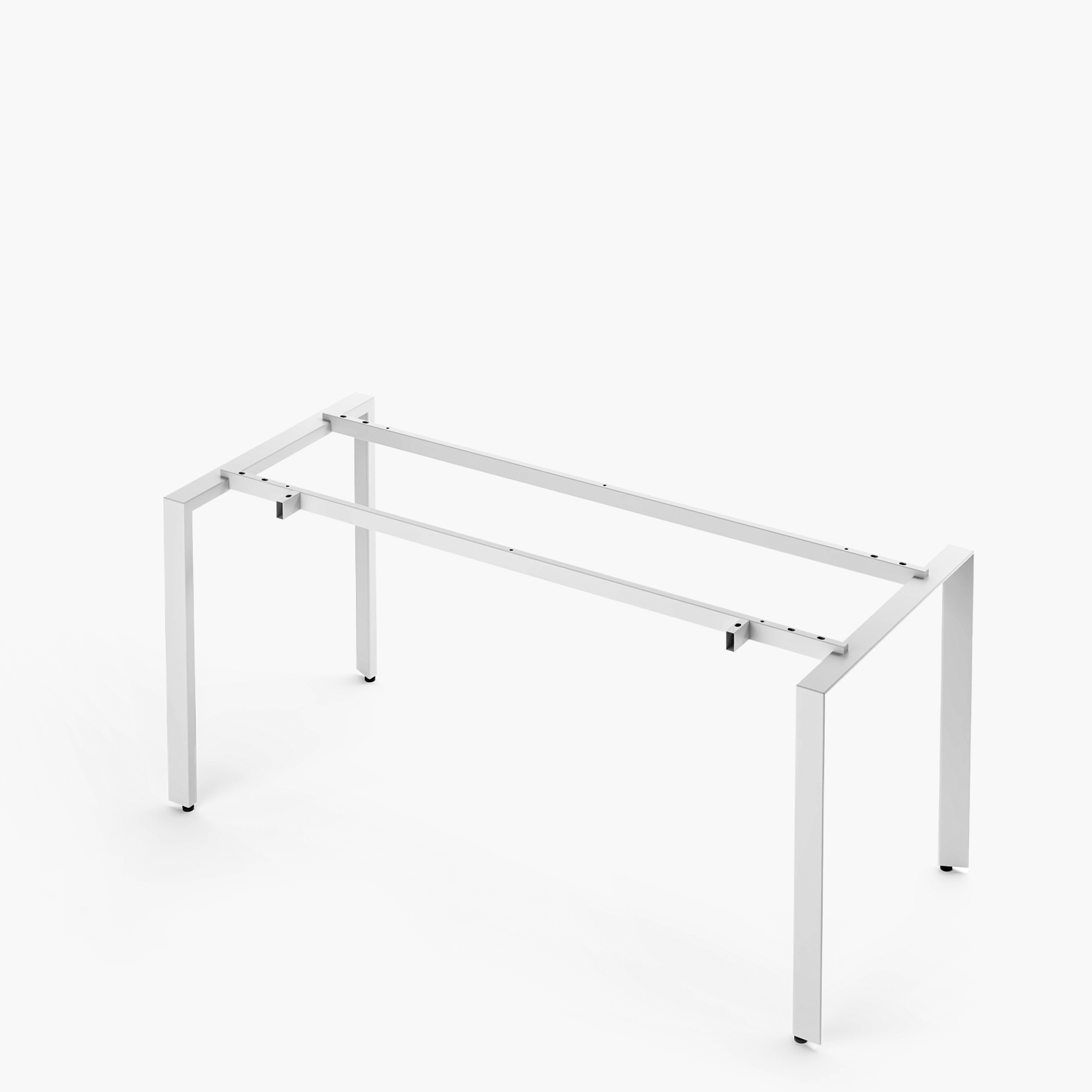 ESCRITORIO FORM OFFICE SPACE 120X60 NATURA/BLANCO METAL - 8