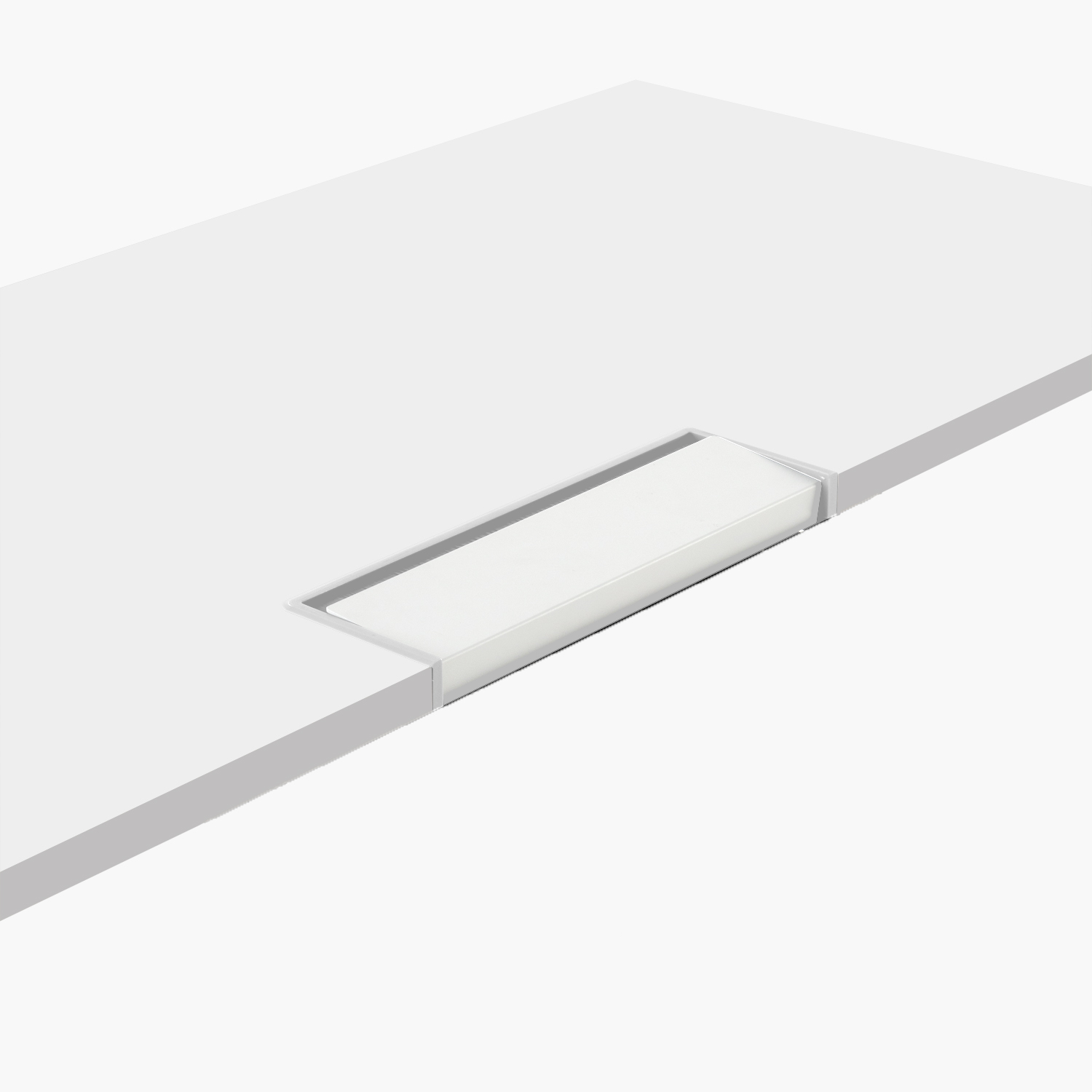 ESCRITORIO FORM OFFICE SPACE 120X60 BLANCO METAL - 6