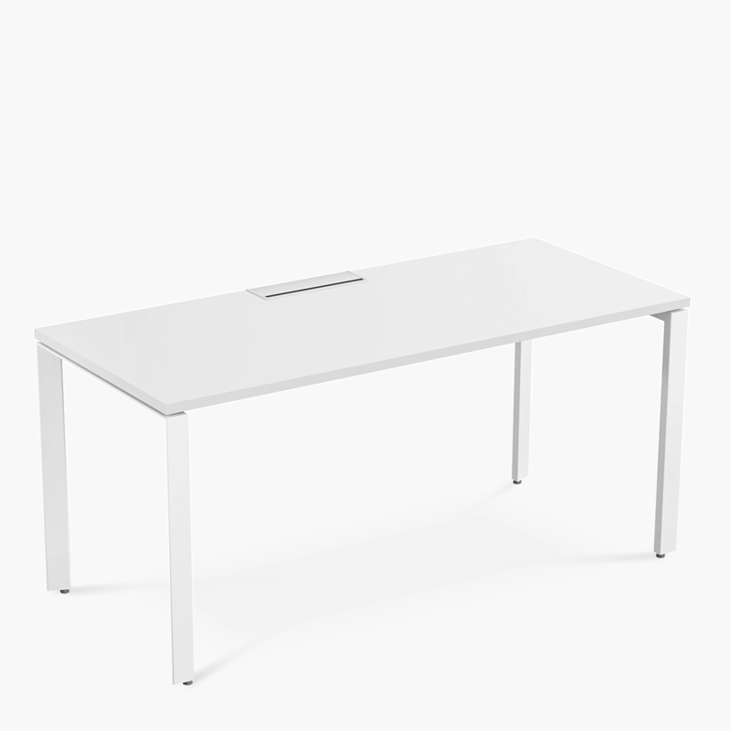 ESCRITORIO FORM OFFICE SPACE 160X70 BLANCO METAL - 4