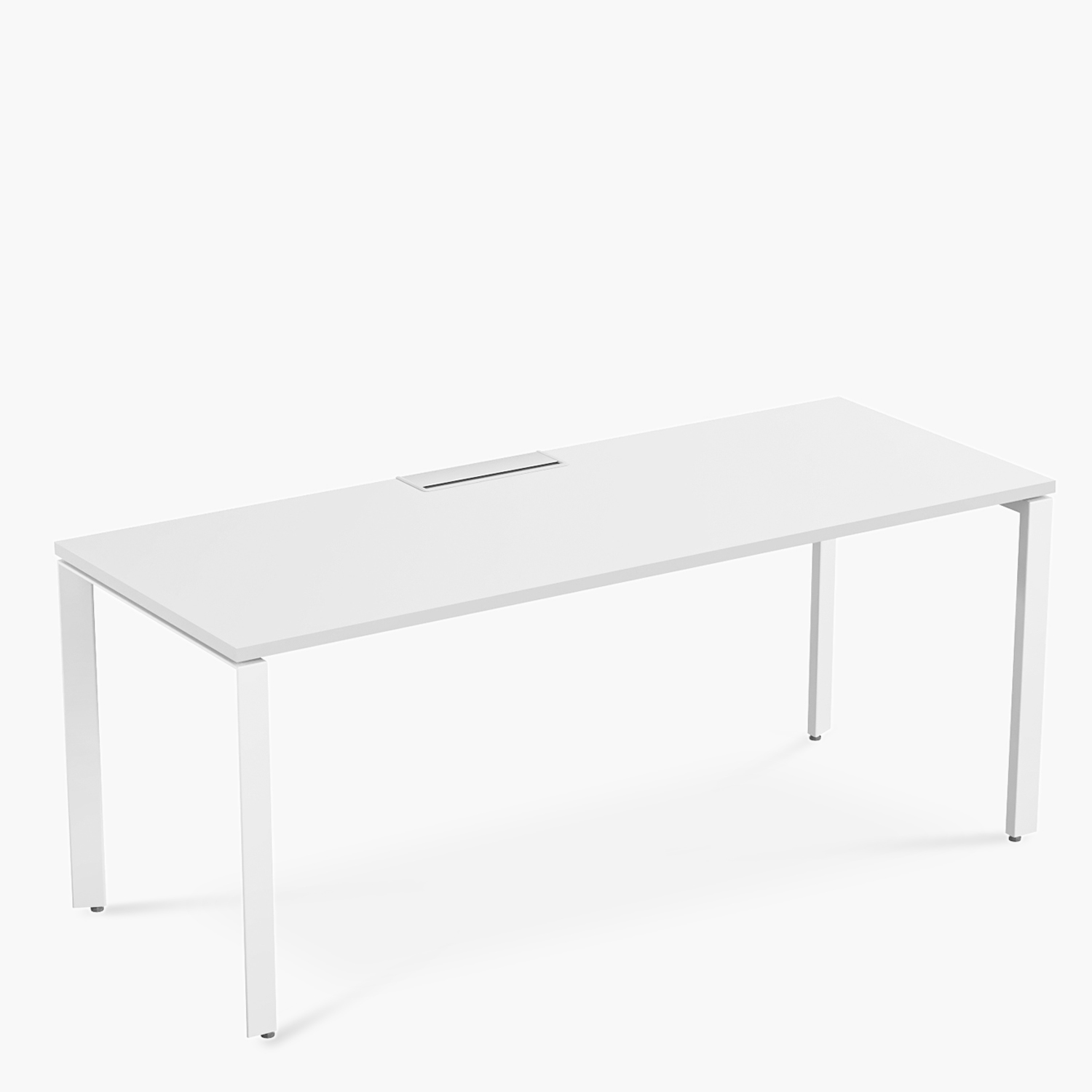 ESCRITORIO FORM OFFICE SPACE 180X70 BLANCO METAL - 3