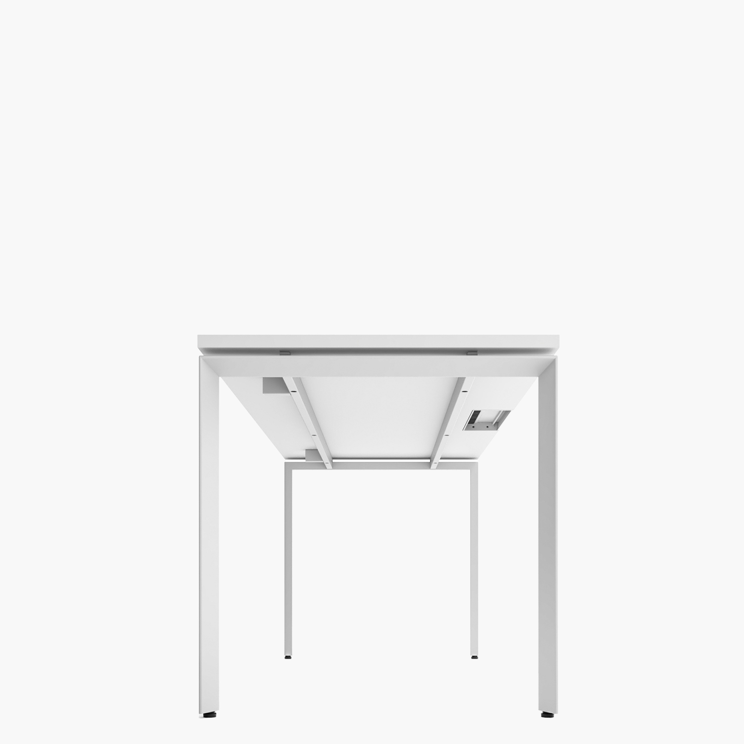 ESCRITORIO FORM OFFICE SPACE 180X70 BLANCO METAL - 8