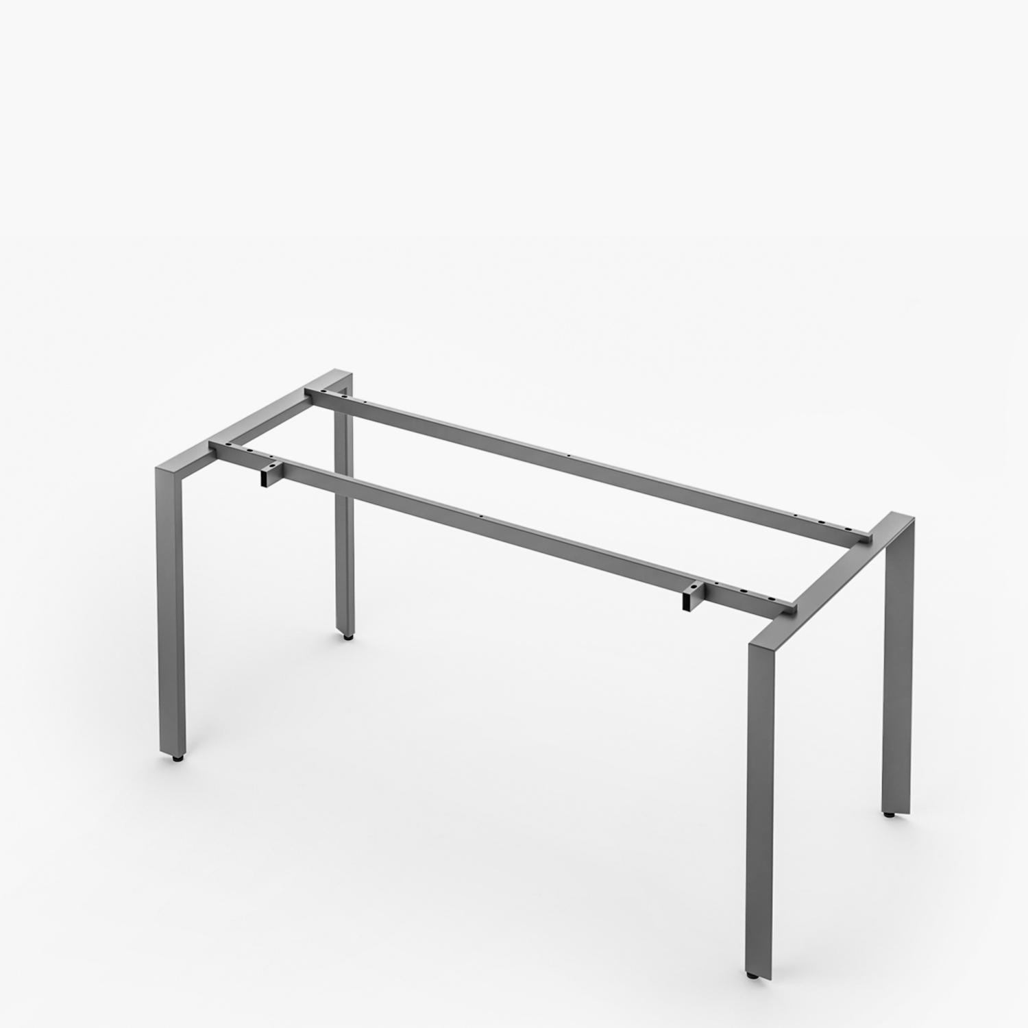 ESCRITORIO FORM OFFICE SPACE 160X70 NATURA/GRIS METAL - 8