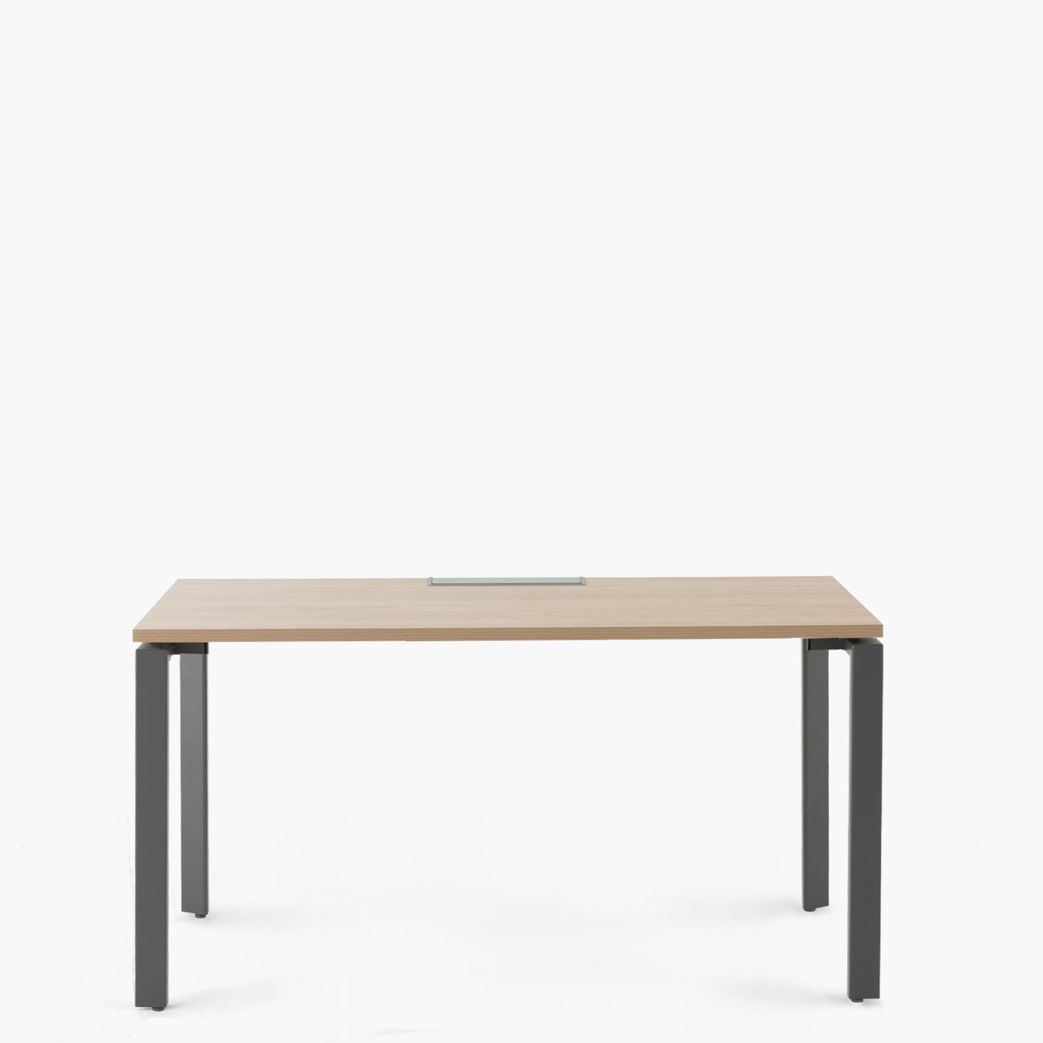 ESCRITORIO FORM OFFICE SPACE 180X70 NATURA/GRIS METAL - 1