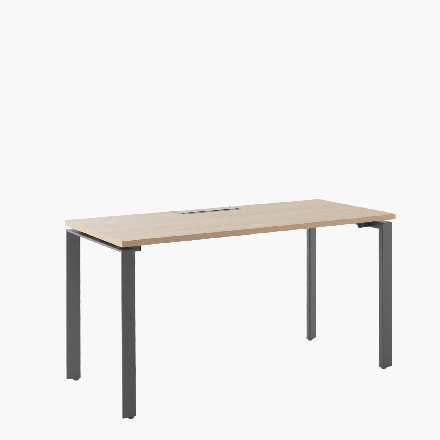ESCRITORIO FORM OFFICE SPACE 180X70 NATURA/GRIS METAL - 3
