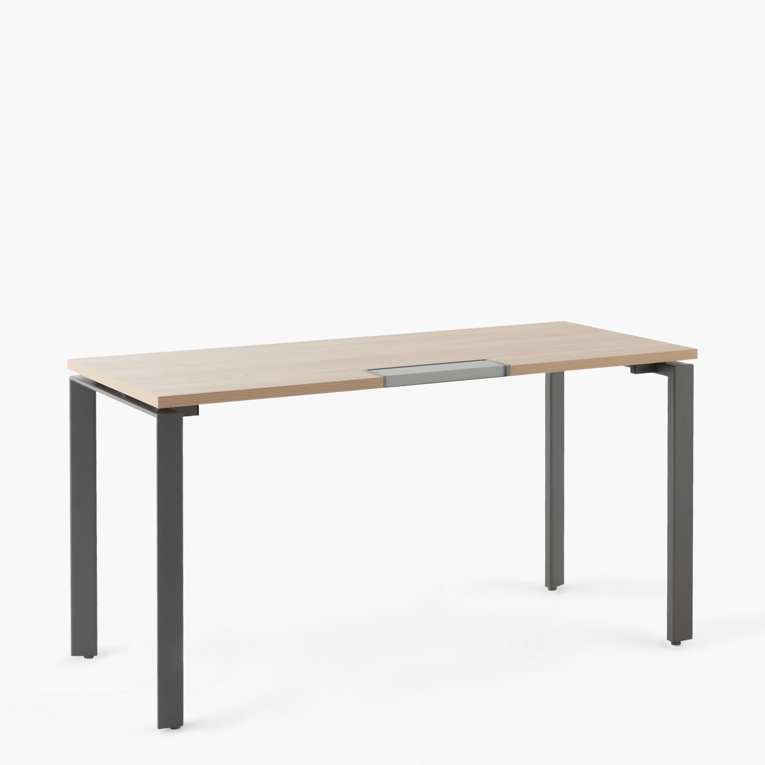 ESCRITORIO FORM OFFICE SPACE 180X70 NATURA/GRIS METAL - 4