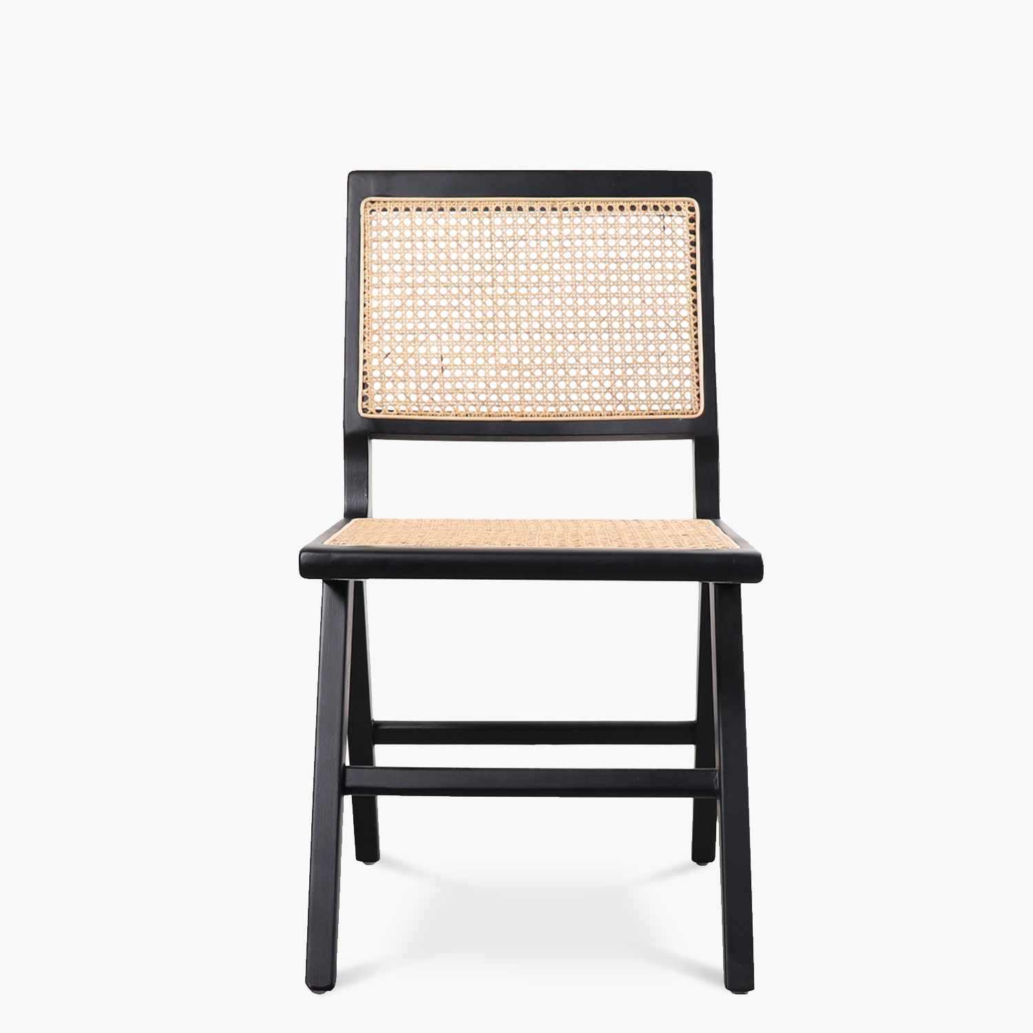 SILLA COMEDOR FORM DESIGN PIERRE 1 CUERPO MADERA NEGRO - 1