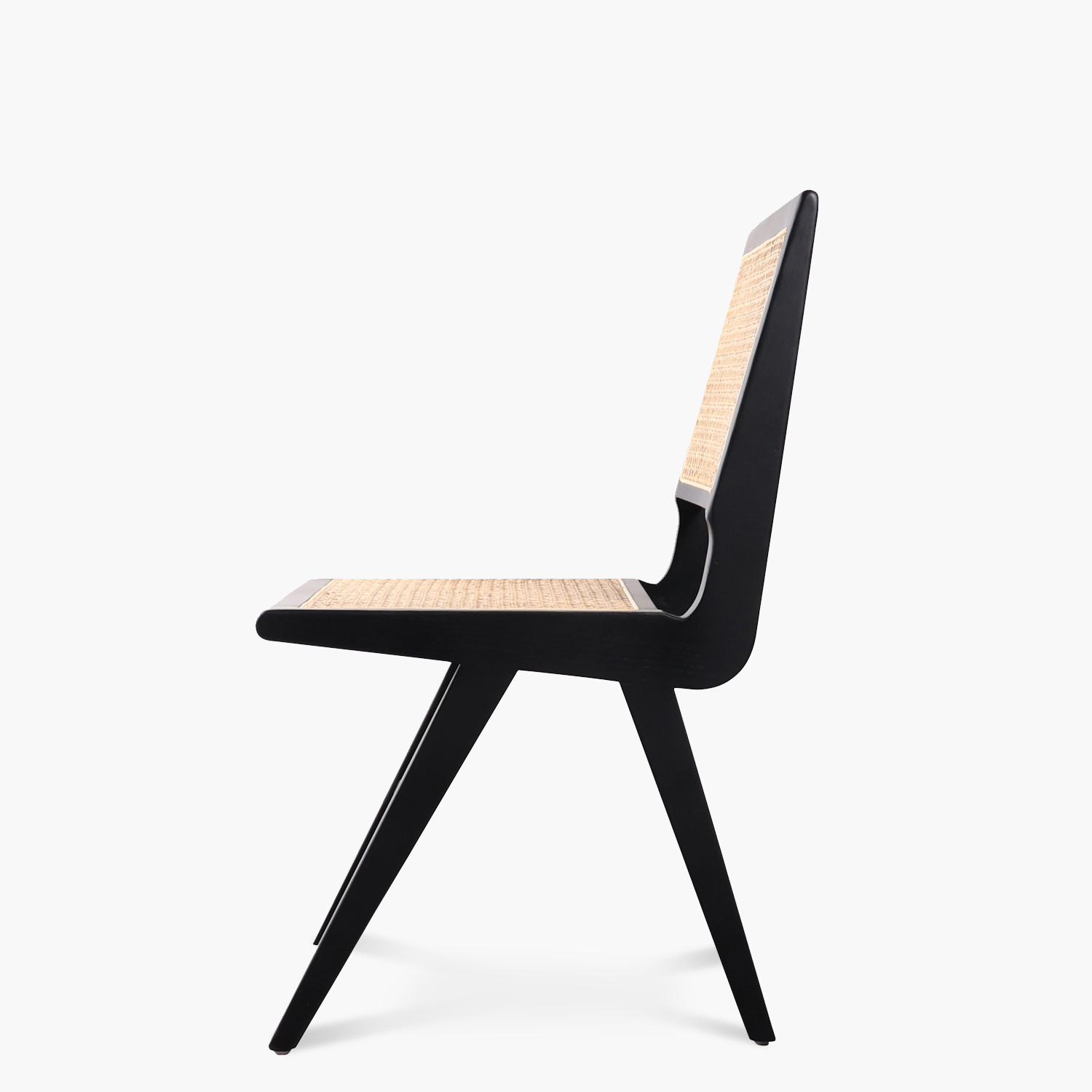 SILLA COMEDOR FORM DESIGN PIERRE 1 CUERPO MADERA NEGRO - 4
